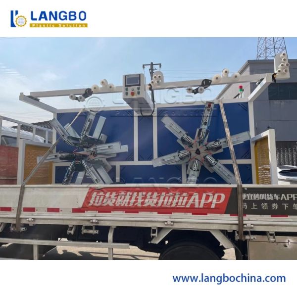 PE Pipe Coiler Machine Online Coiling With Tension Control Anti-Tangle