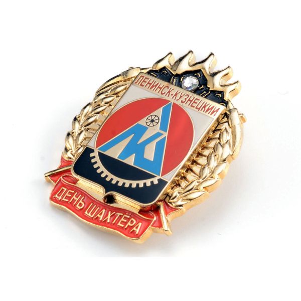 Eco - Friendly Metal Pin Badges Collectible Company Logo Pin Badges