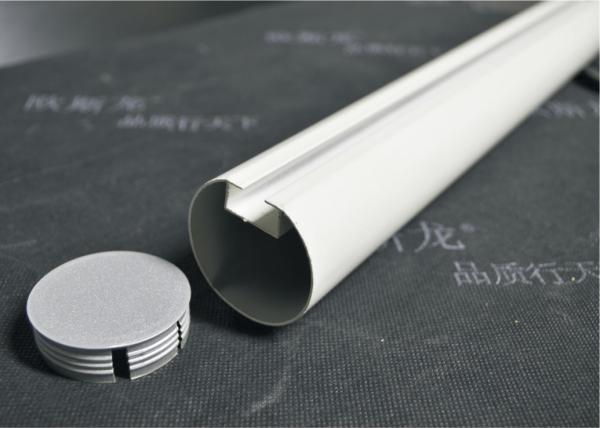 Commercial Aluminum Ceiling Tiles / Decorative Drop Ceiling Round Tube DIA50mm