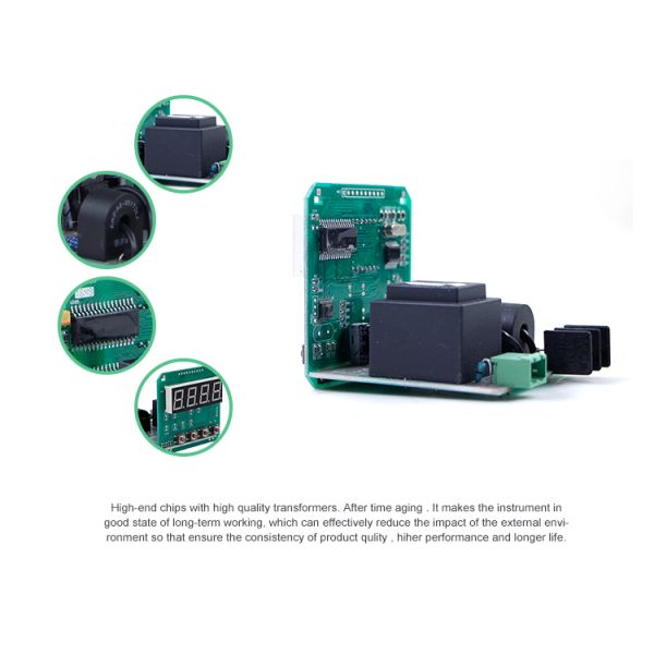 80*80 Single phase ampere meter/current panel meter for distribution box