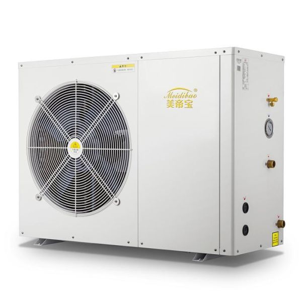 3HP Monoblock Air Source Heat Pump with Shell in Coil Heat Exchanger 220V/60Hz for Villa Heating