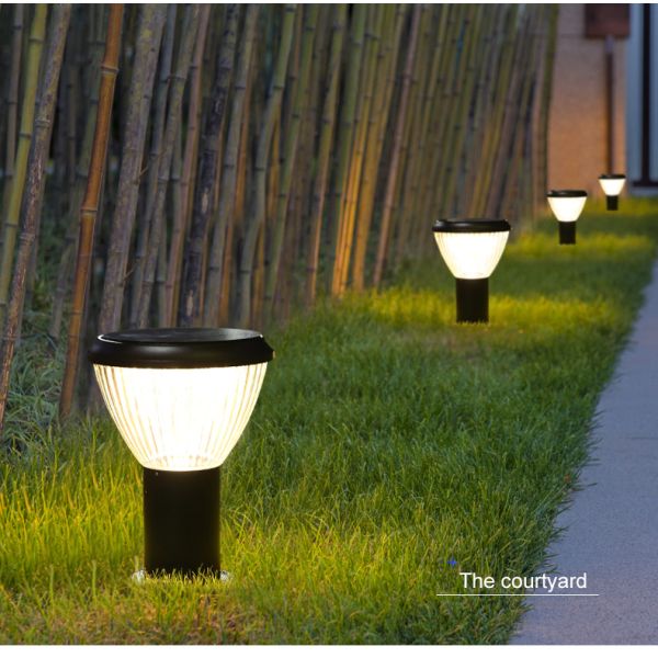 100lm умирают открытый сад солнечное светлое IP65 литого алюминия водоустойчивый