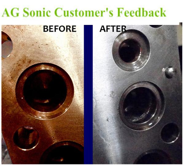 Stainless Steel 304 Industrial Ultrasonic Cleaning Tanks With Multi Stage Ultra Sonic Mold Cleaner