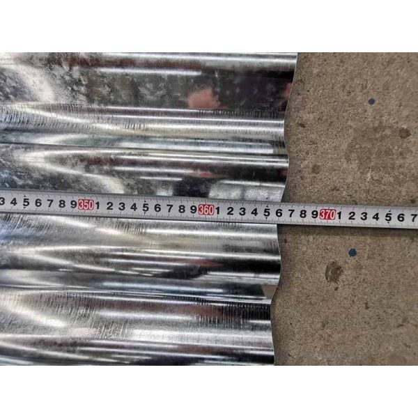 Dx51d GI Цинковые покрытые гофрированные стальные листы