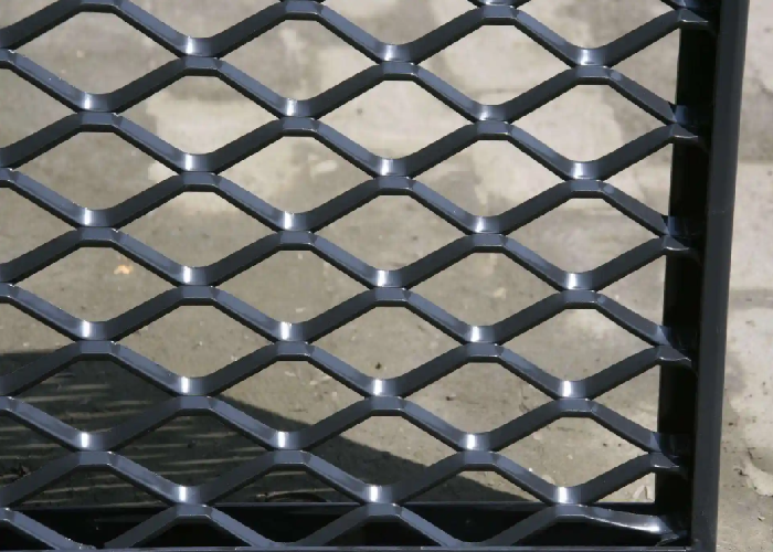 Lightweight Security and Protection Expanded Metal Mesh Panel Durable