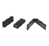 Clip de suppression EMI sur le noyau de ferrite avec une inductance de 100 UH et une résistance DC de 0,1 Ohm