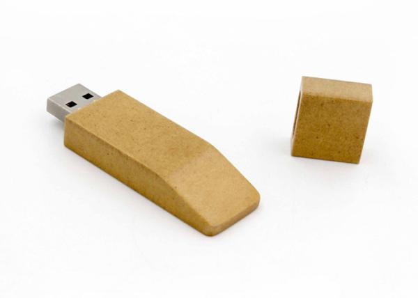 Silk Screen Logo Usb Thumb Drive , Custom Wood Usb Drives 3 Years Warranty