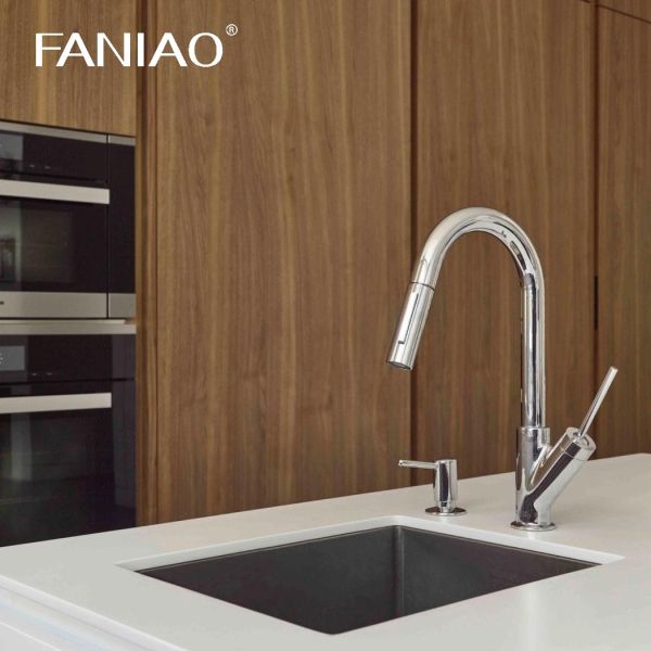 Классический деревянный кухонный шкаф Доступная цена на заказ Современный деревянный жилой дом Современный дизайн Кухонный шкаф