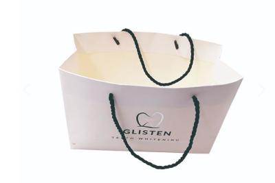 Gift Clothes Packing Bag Branded Paper Shopping Bags With Rope