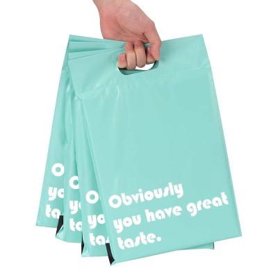 Small Business Supplies Shipping Bag Express Package Custom Shipping Polly Mailers With Handle Plastic Mailer Bags for Clothes