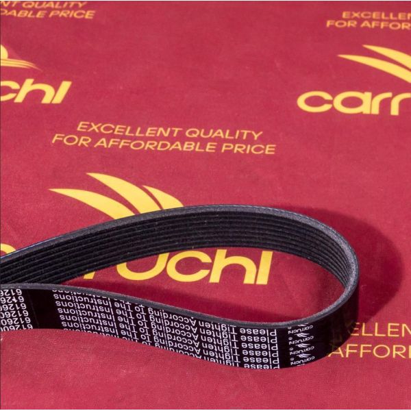 Correa de ventilador del motor con resistencia a la corrosión 612600061752 612600061295 8PK1160 para WEICHAI WD615