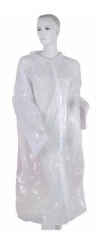 Waterproof Non Toxic PE CPE Disposable Visitor Coats