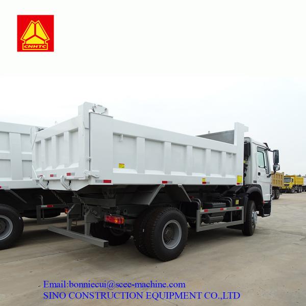rodas resistentes do caminhão basculante seis do táxi de 3.8m 10T HW70