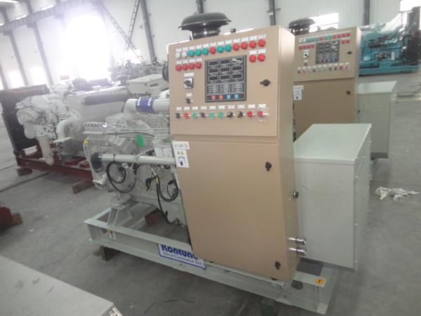 Baixo gerador marinho portátil 150KW /188KVA do consumo de combustível com alta temperatura do líquido refrigerante