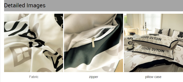 White Bear 100% Polyester Fibre Bedding Set Luxury Violent Bear Designer Duvet Cover