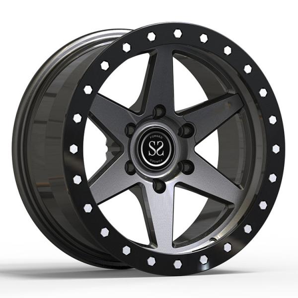 21cm Monoblock 1 parte forjou bordas da liga do carro desportivo do fechamento do grânulo do metal de arma das rodas