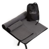 Logo personnalisé serviette de plage turque poche en microfibre et couvertures de plage avec sac