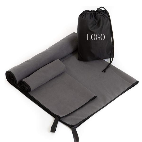 équipement de serviette de sport en microfibre en relief écologique