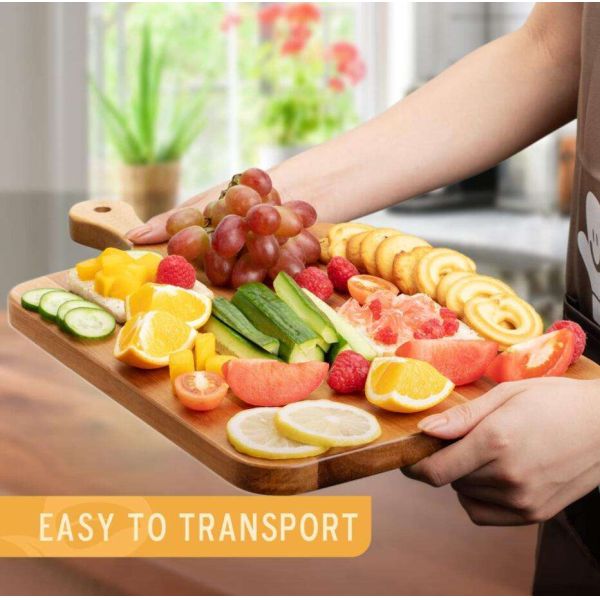 Доска акации Odm деревянная прерывая для сыра мяса и отбивной котлеты овоща