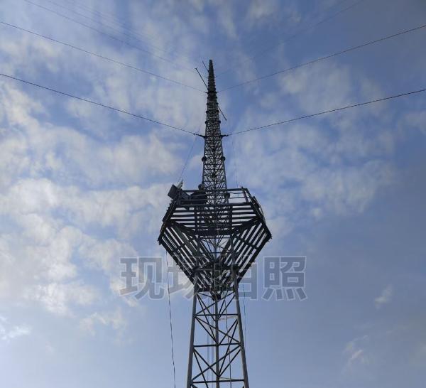 Steel Lattice Guyed Tower Mast for Wind Measurement Campaign