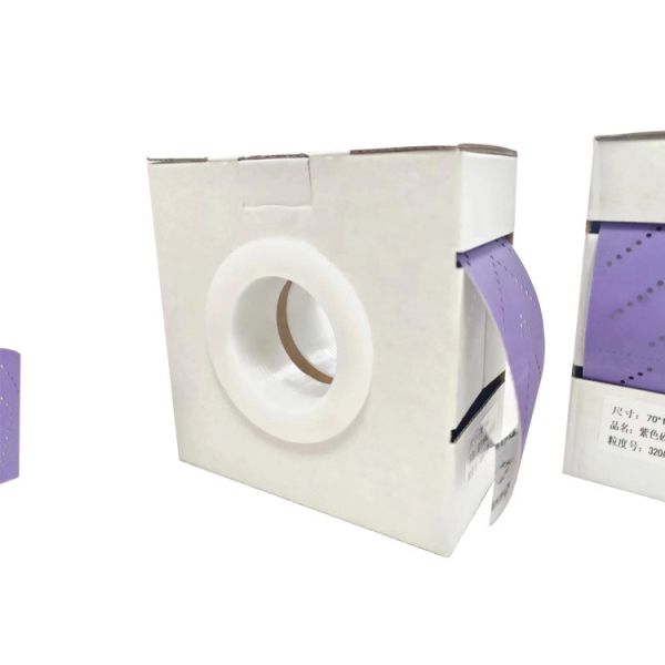 OEM Support Automotive Sanding Roll with Multi-Hole Rectangular Hand Torn Sandpaper