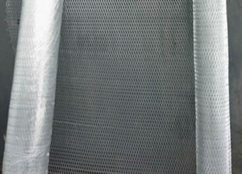 Opening 2.5MM × 5MM Steel Expanded Metal Sheet , Construction Metal Grate Sheet