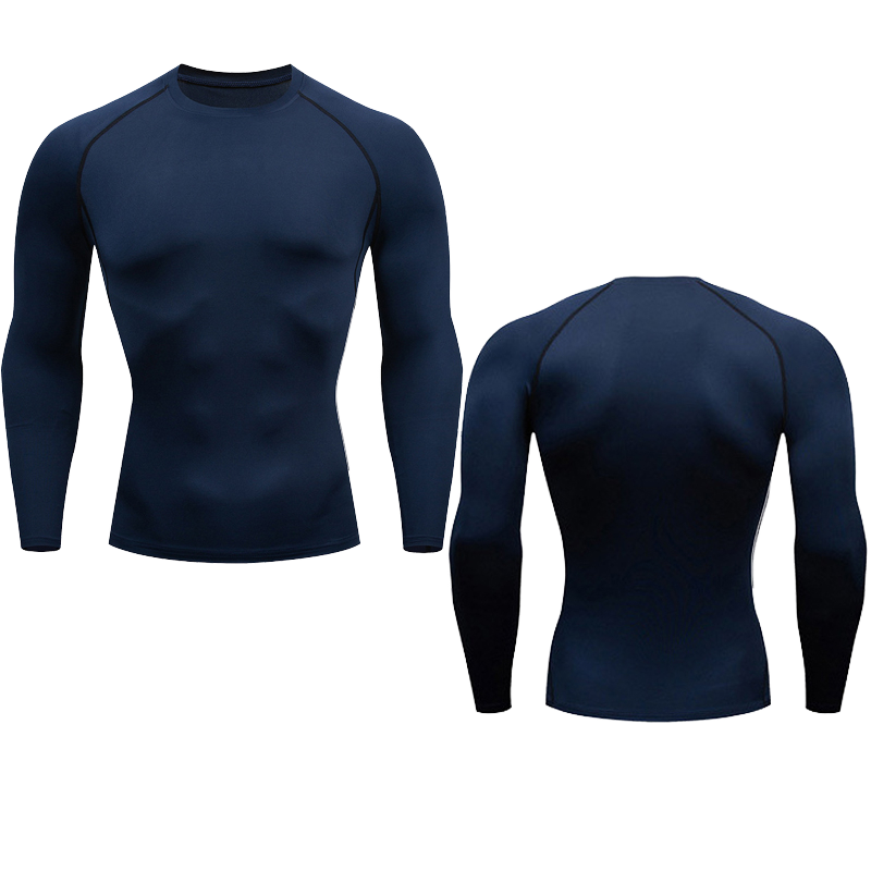 Unisex No Gi Outfit Breathable 180g Compression Shirt Rash Guard For Gym Fitness Running