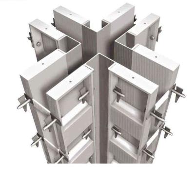 Aluminium Formwork System Building Material Construction Concrete Pillar Formwork Molds