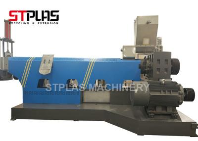 Single Screw Extruder For PP PE Pellets Making , Plastic Extrusion Machine