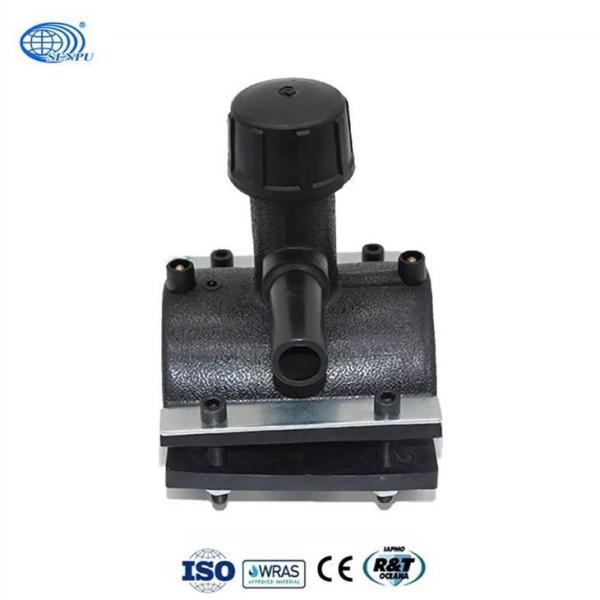 GB/T 13663.2 HDPE Electrofusion Tapping Saddle Black Tapping Tees