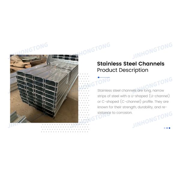 316 316L Stainless Steel Channels SS Channel For Building Customized Size 2B BA Mirror Polished U C Channel