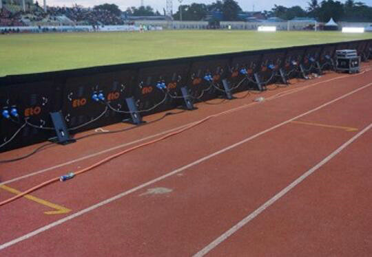 Die Casting Led Advertising Signs For Football Football Ground Advertising Boards