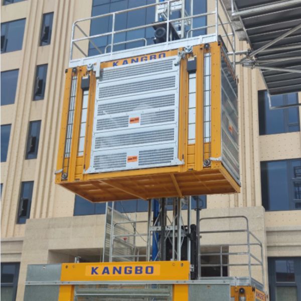 Полностью интеллектуальное управление SC200 FIC-07 Строительная площадка Стеллаж и подъемник с автоматическими дверями на полу