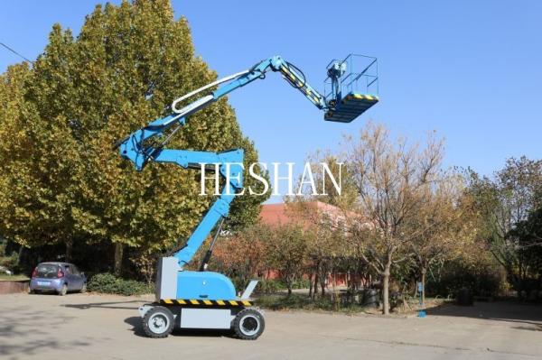 Mobile Articulated Boom Lift 10m 14m 16m 20m Manlift Cherry Picker