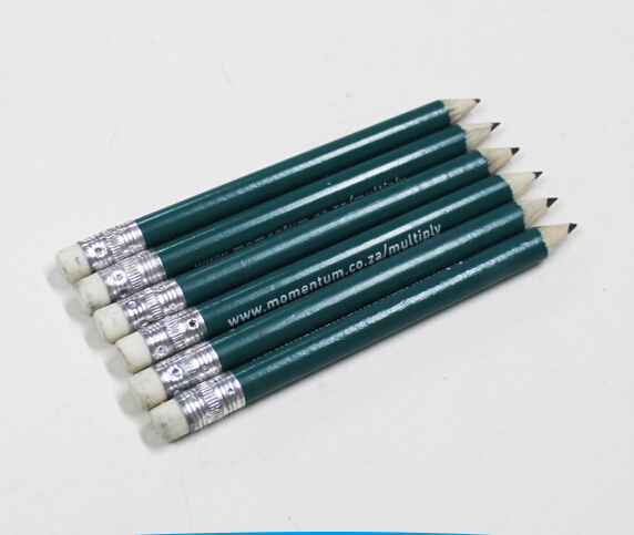 round golf pencil , wood golf pencil , golf pencil , wood golf pen with eraser