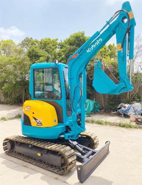 Fabricado no Japão Design original 3 toneladas Kubota Mini Excavator U30 com U30 pista de borracha