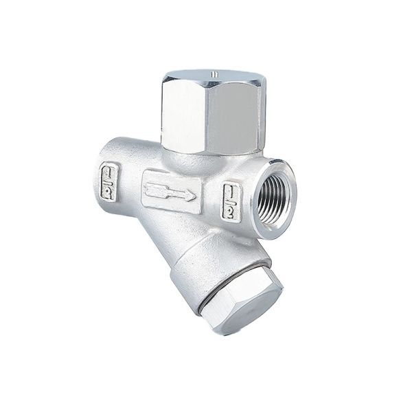High Efficiency 304 Stainless Steel Y-Type Thermodynamic Steam Trap PN16 Disc Trap for Industrial Steam Pipeline