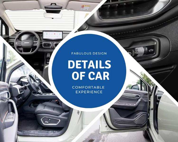 Geely Radar RD6 2025 Electric 4WD Dual Motor 460km Range Strong Power Pickup