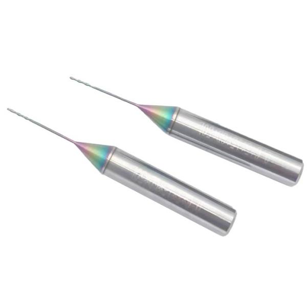High Precision Micro Diameter End Mill For Aluminum Copper Steel