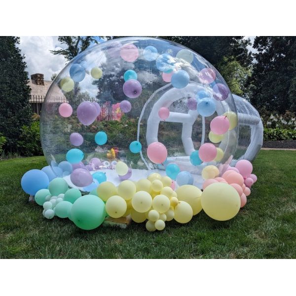 Outdoor Entertainment Customized Bubble Inflatable Balloon House for Party Glamping