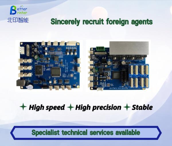 UV Flatbed Printer Inkjet Board Inkjet XP600 Double Head Uv Dtf Printer Board For Metal Packaging Stone Paintings Print