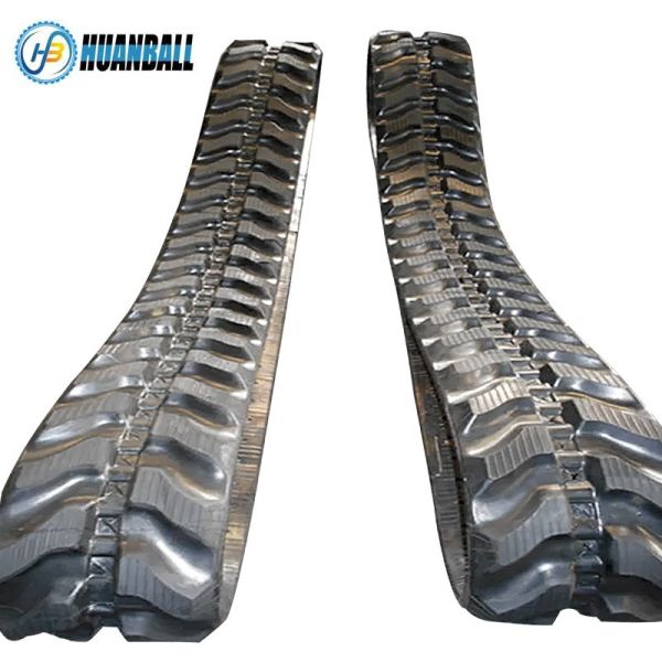 300*52.5*76 Excavator Rubber Track for Construction Machinery Manufactured by Experts