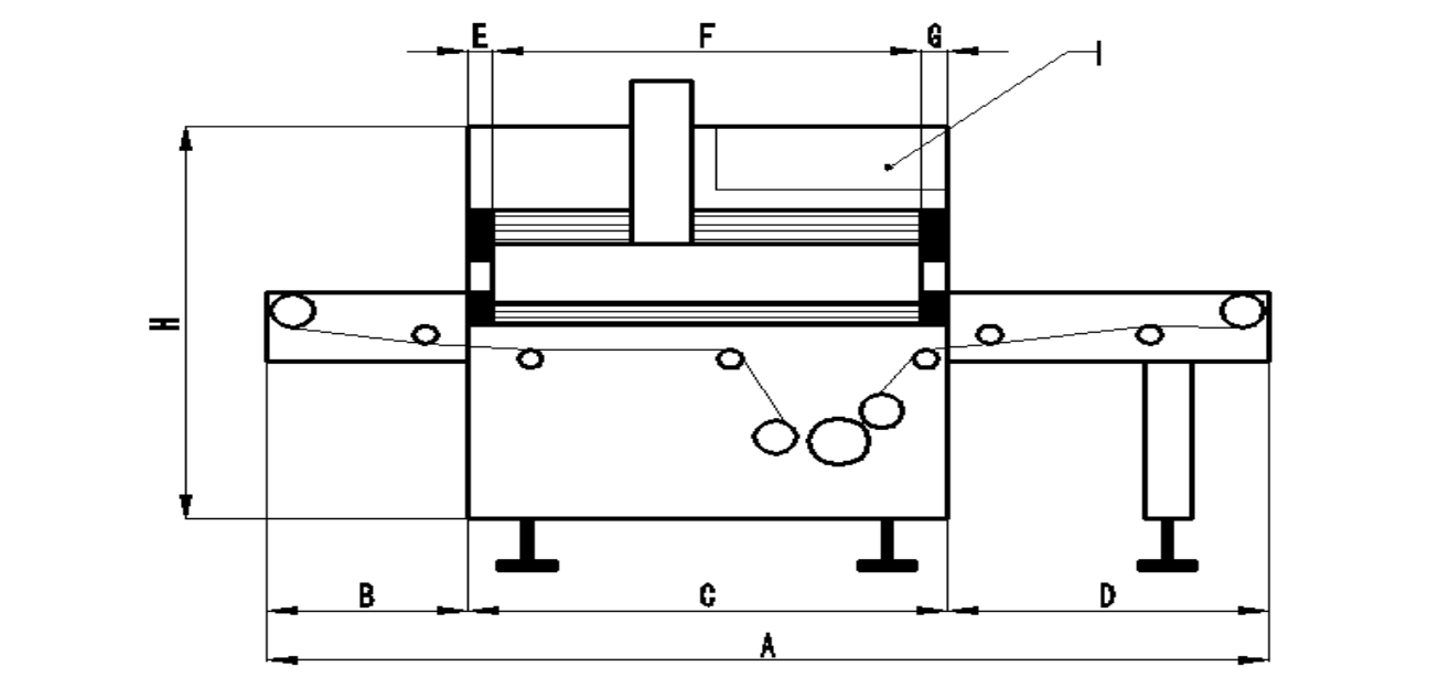 LTCC Substrates Continuous Conveyor Dryer System 400mm 12kW 5 Zones