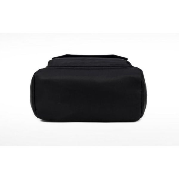 Luxury Black Polyester Kids Diaper Bag , Insulation Travel Baby Nappy Bags