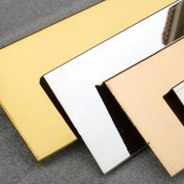TISCO JISCO galvanizou a folha de aço inoxidável colorida Rose Gold que os SS cobrem