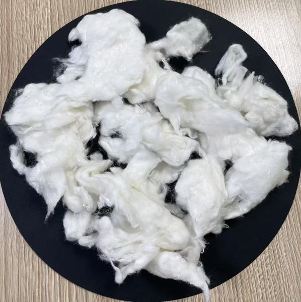 White Alginate Fiber - High Absorbency, Moisture-Wicking