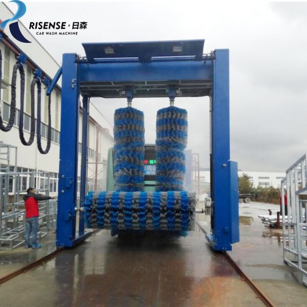 8.86kw Total Power Professional Truck Wash Equipment With DN25mm Water Supply