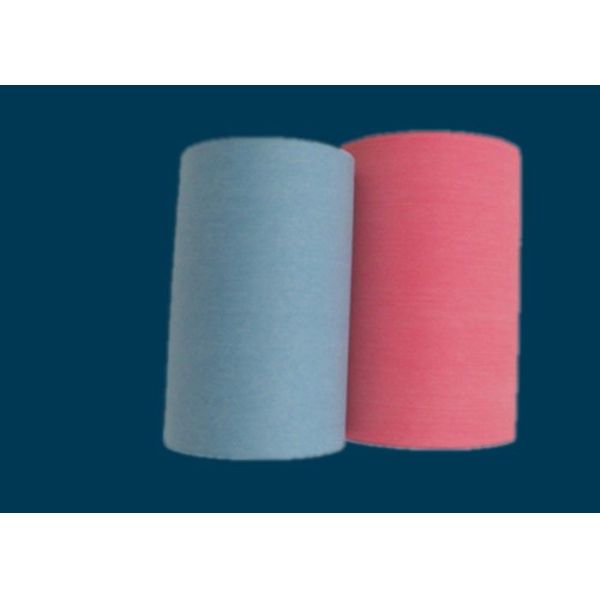 Easy Washing Industrial Wipes Non Woven Cleaning Cloths , Yellow / Orange