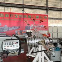 Linha de extrusão industrial de HDPE, máquina de extrusão de tubos de plástico