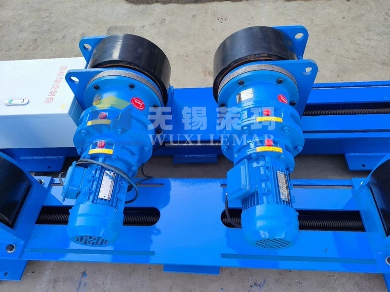 5 Ton Adjustable Boiler Cylinder Welding Rotator | Light Duty Tank Turning Rolls